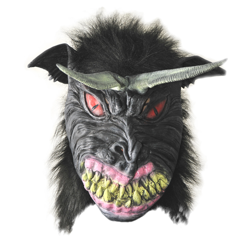 Bild 1 von Krampusmaske aus Gummi Nr. 30036