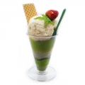 Eisbecher Kiwi-Mix grün,creme